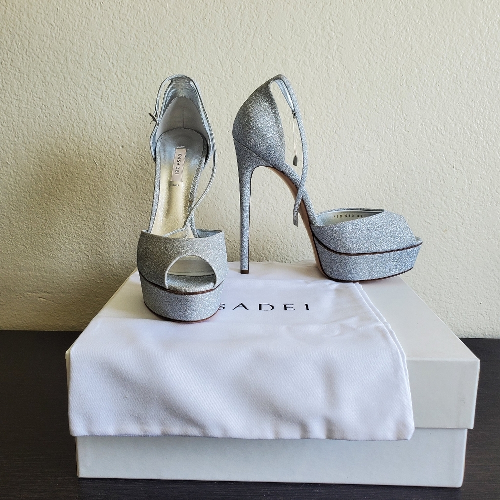 CASADEI Flora Citylight 160mm Heels 41 - Picture 5 of 16